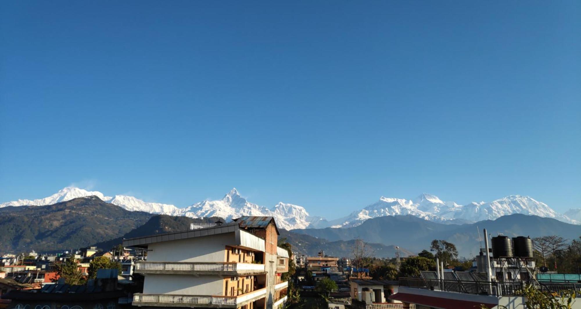 Hotel Mountain View - Lakeside Pokhara Exterior photo